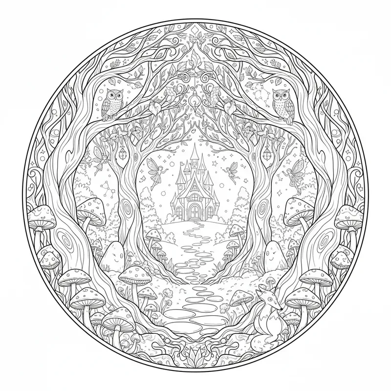 Adult Coloring Page Generators