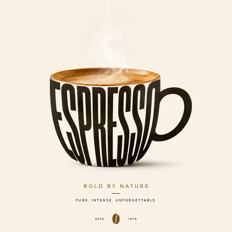 Minimal Object Typography Fusion Collects