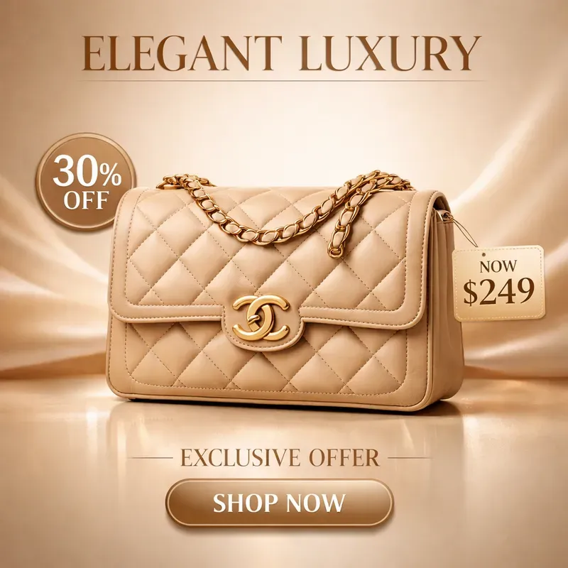 Luxury Brand Product Posters