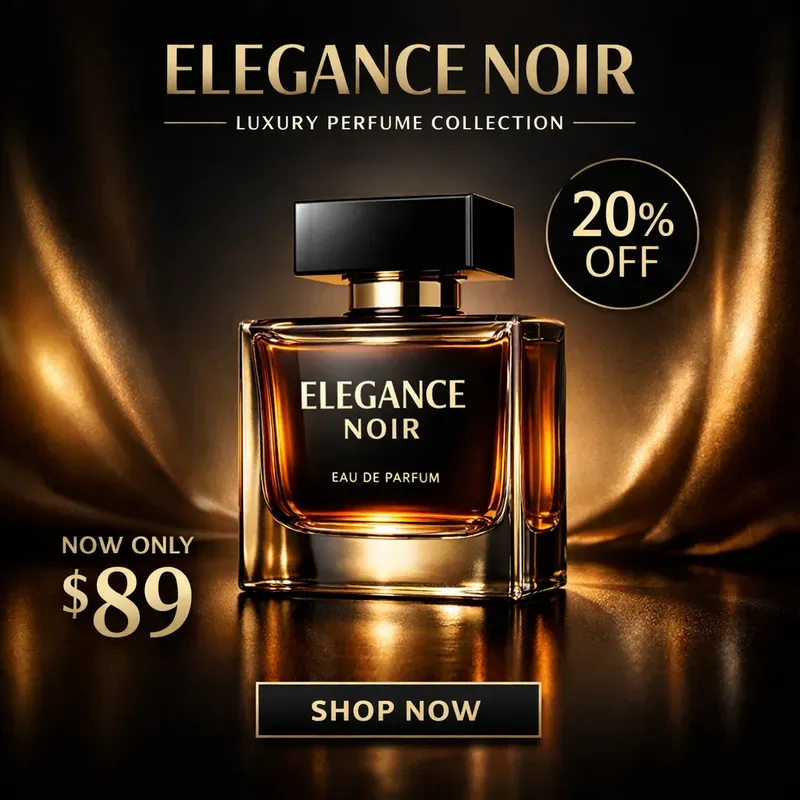 Luxury Brand Product Posters