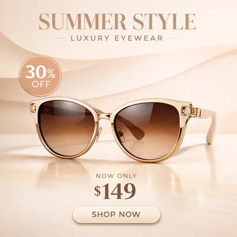 Luxury Brand Product Posters