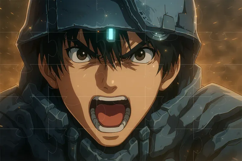 Modern Anime Frames From Manga Panels