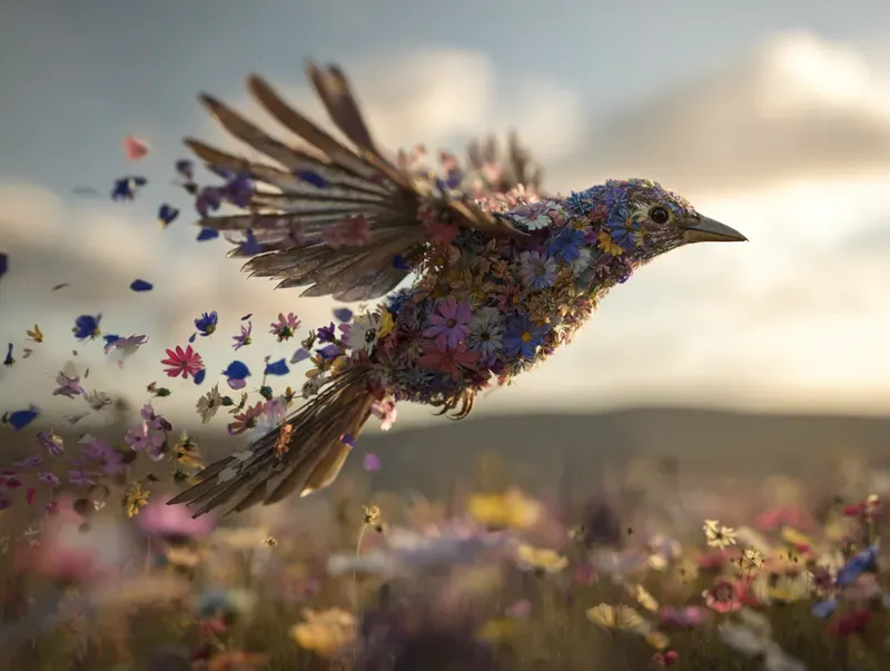 Elemental Creature Photography Generator