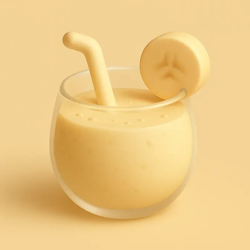 Cute 3D Fruit Smoothie Emojis