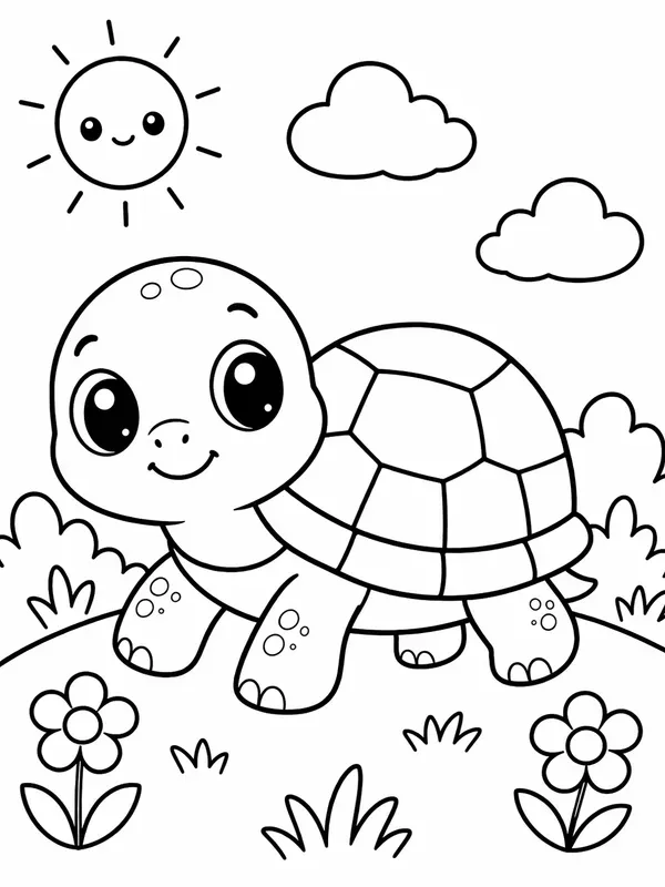 Kids Coloring Page Generator