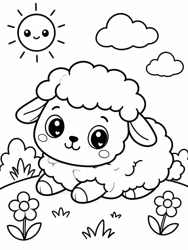 Kids Coloring Page Generator