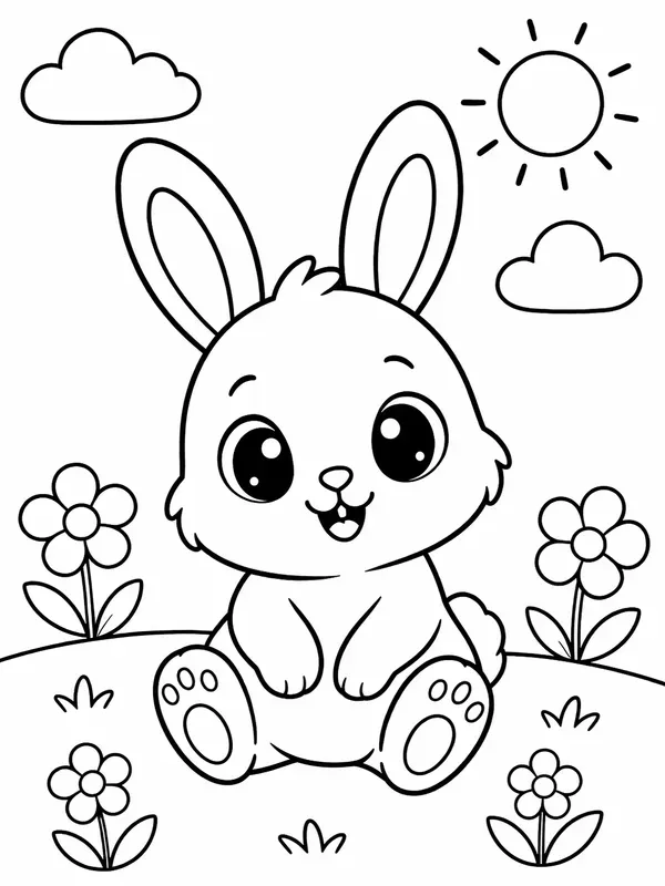 Kids Coloring Page Generator