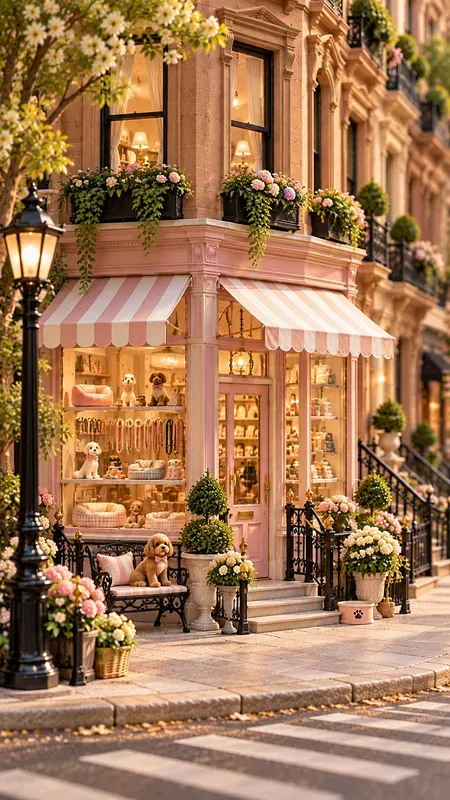 Upper East Side 3D Diorama Shops