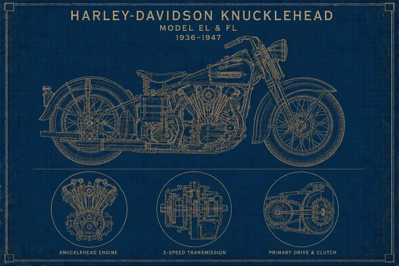 Vintage Patent Blueprint Generator