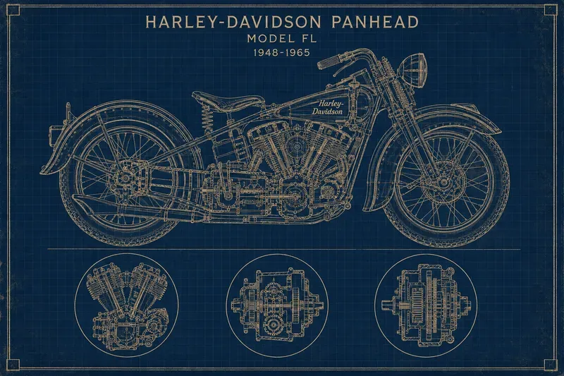 Vintage Patent Blueprint Generator