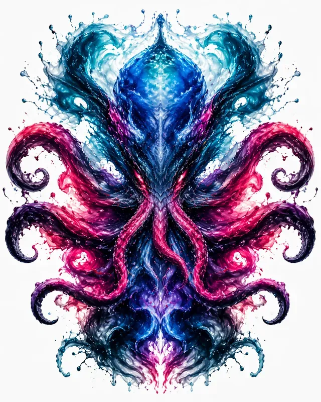 Spectacular Inkborn Symmetry Creatures