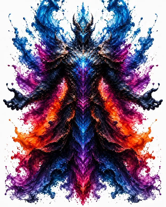 Spectacular Inkborn Symmetry Creatures