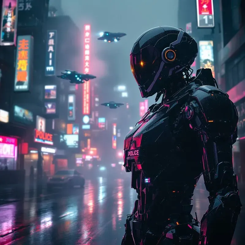Cinematic Scifi Cyberpunk Scene Designs