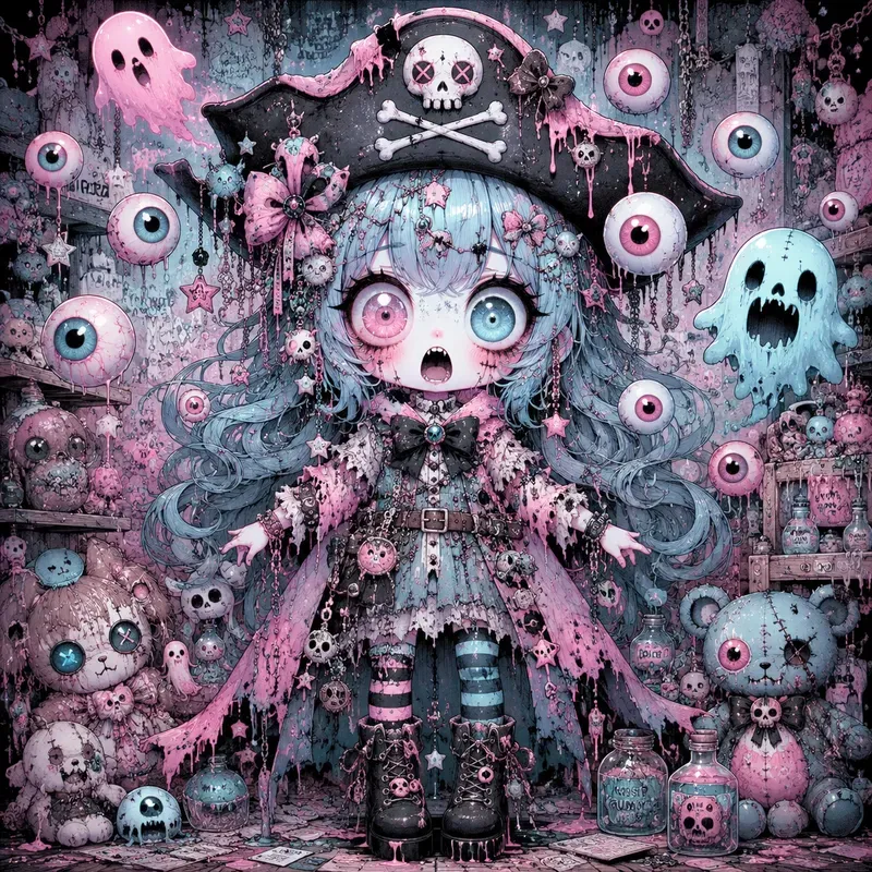 Creepy Cute Chibi Horror Packs