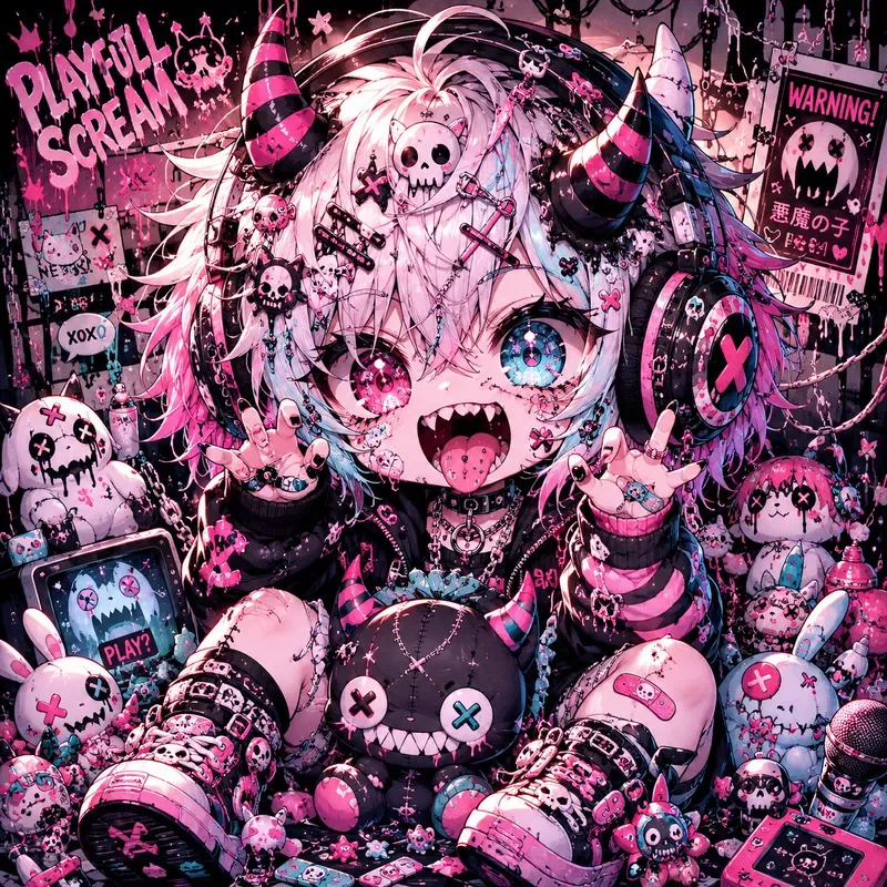 Creepy Cute Chibi Horror Packs