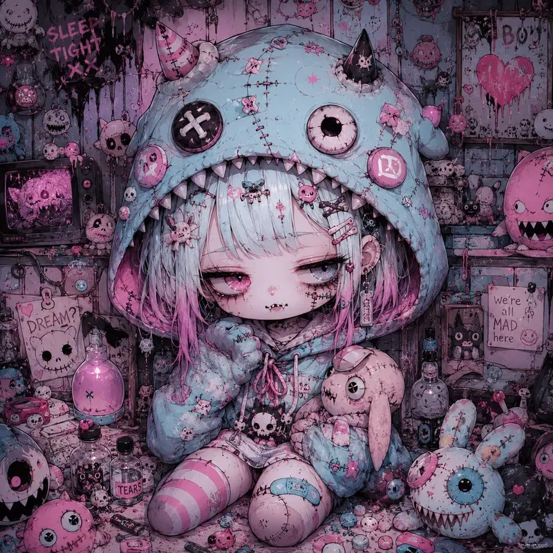 Creepy Cute Chibi Horror Packs
