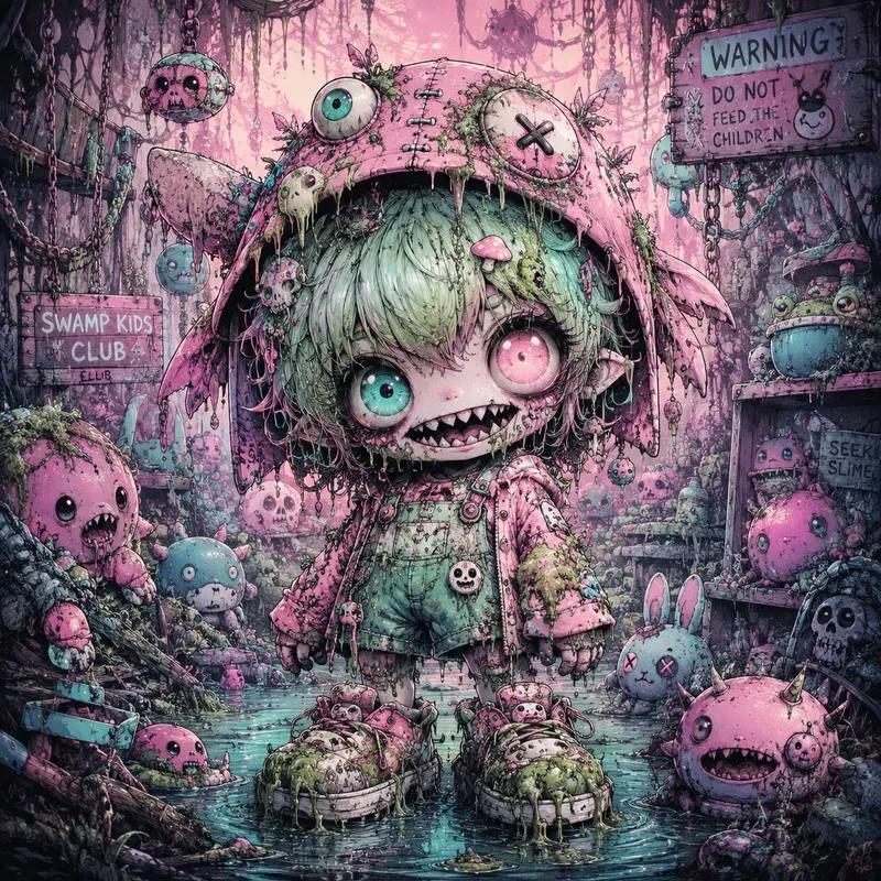 Creepy Cute Chibi Horror Packs