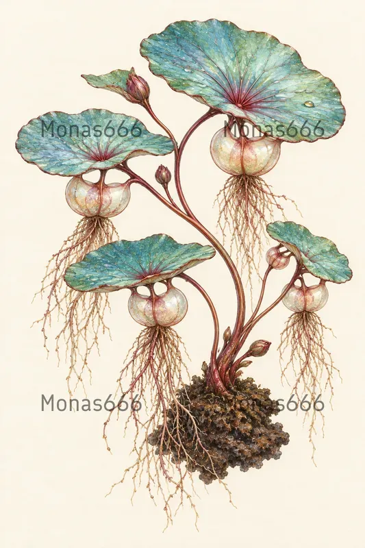 Fantasy Plant Illustrations