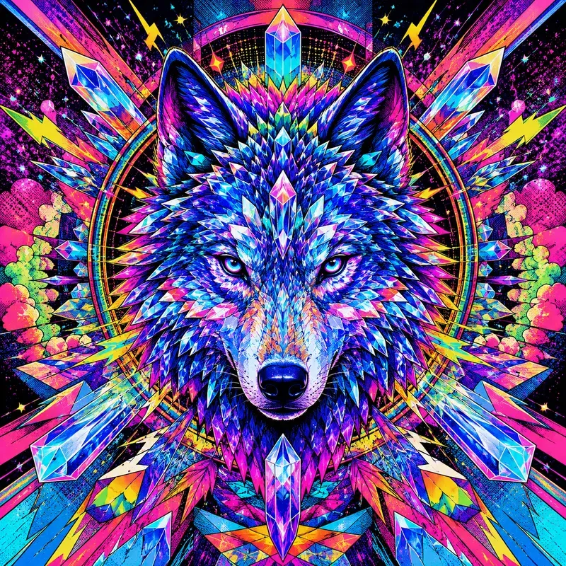 Psychedelic Neon Popart Kits