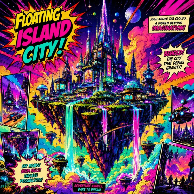 Psychedelic Neon Popart Kits