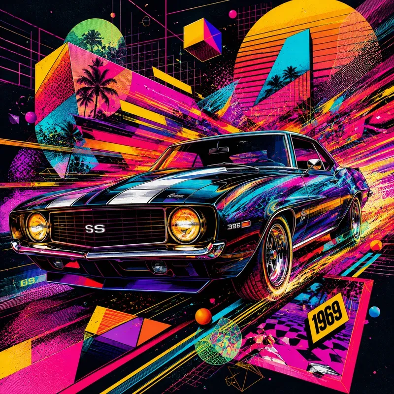 Psychedelic Neon Popart Kits