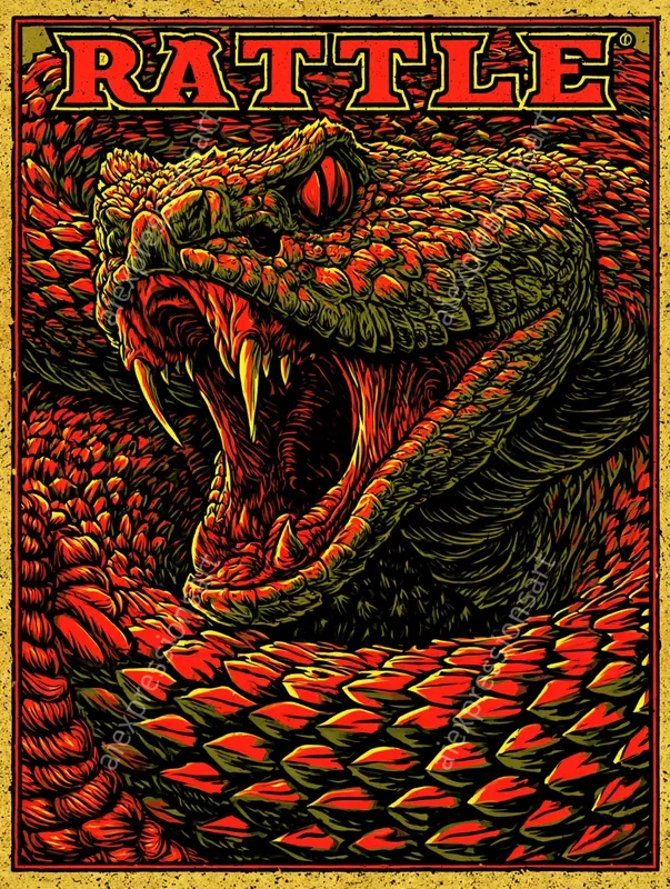 Macabre Beer And Hot Sauce Label Art