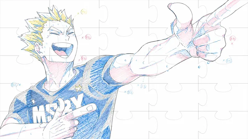 2000s Anime Genga Keyframe Drawings