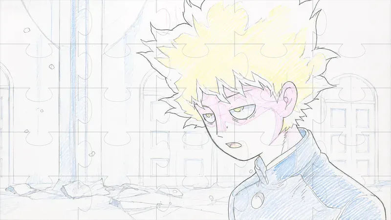 2000s Anime Genga Keyframe Drawings