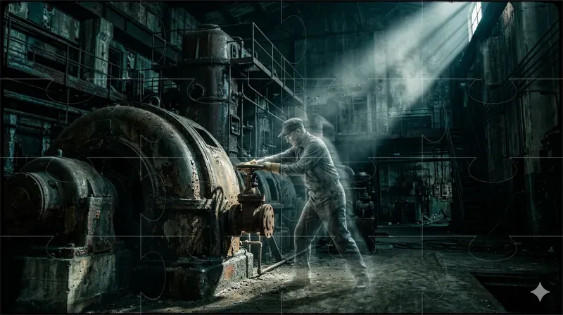 Cinematic Abandoned Horror Spaces