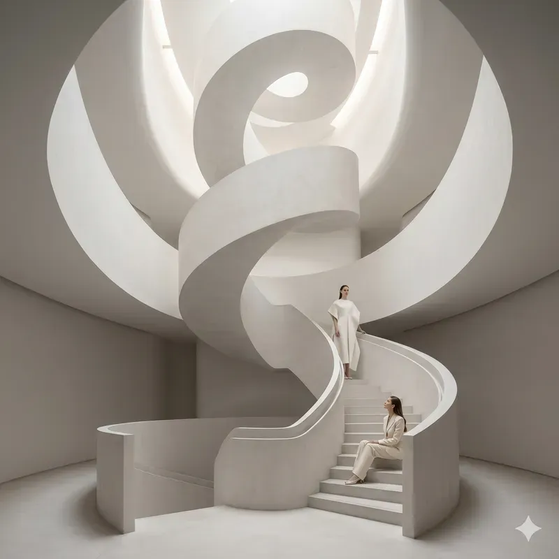 Surreal Editorial Architectures