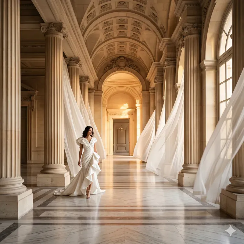 Surreal Editorial Architectures