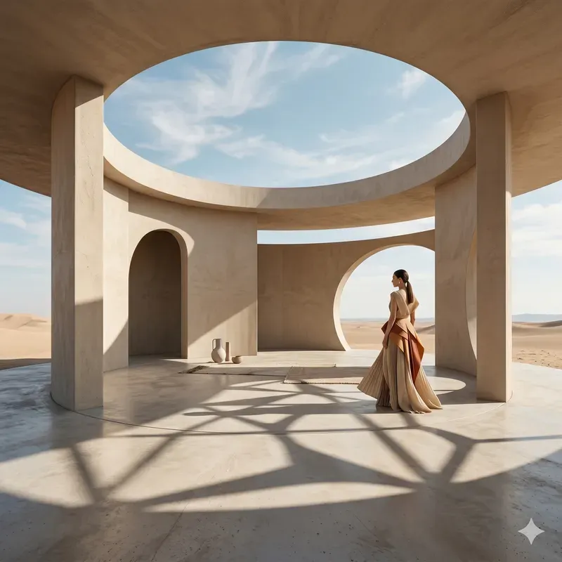 Surreal Editorial Architectures