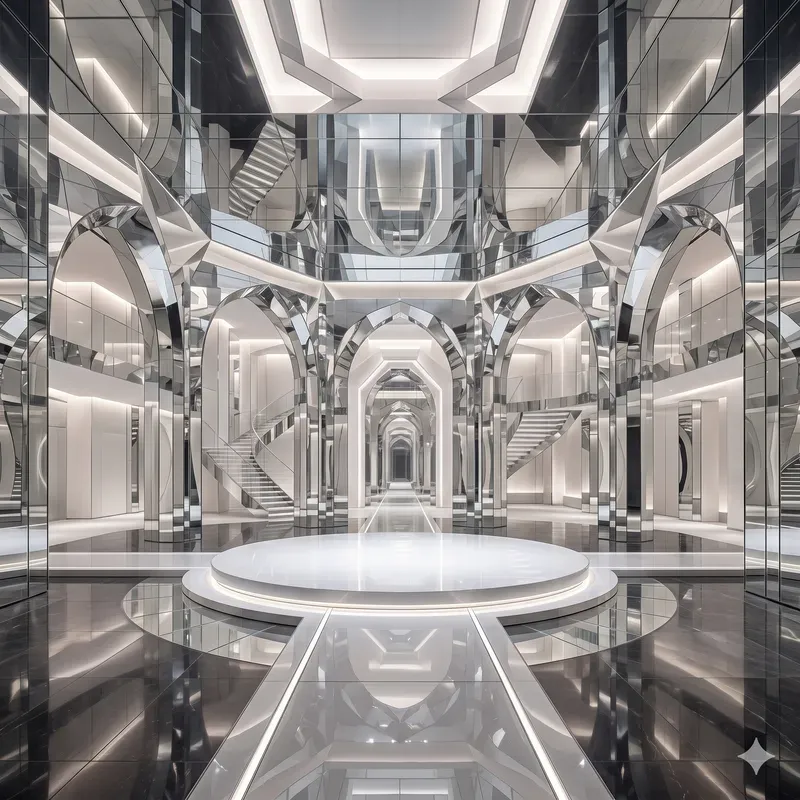 Surreal Editorial Architectures