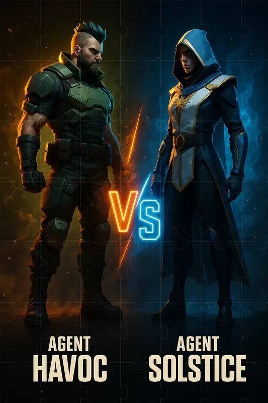 Valorant Rivalry Showdown Posters