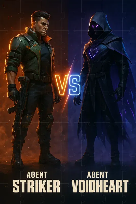 Valorant Rivalry Showdown Posters