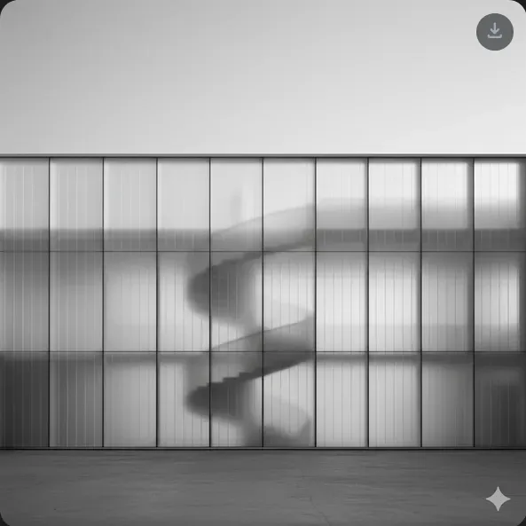 Minimalist Architecture Of Lightshadows