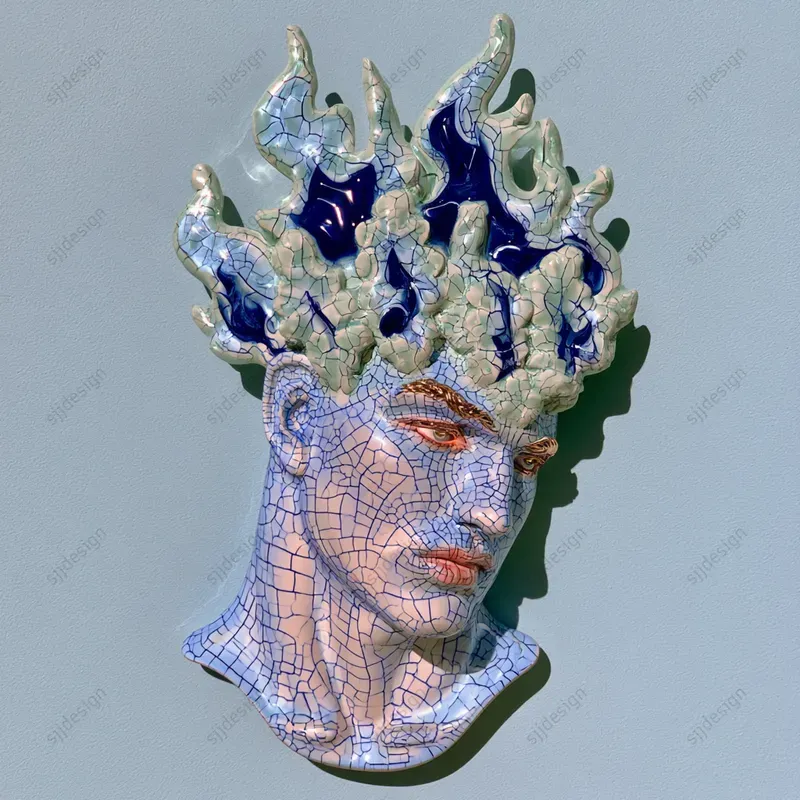 Ceramic Wall Sculpture Dreams