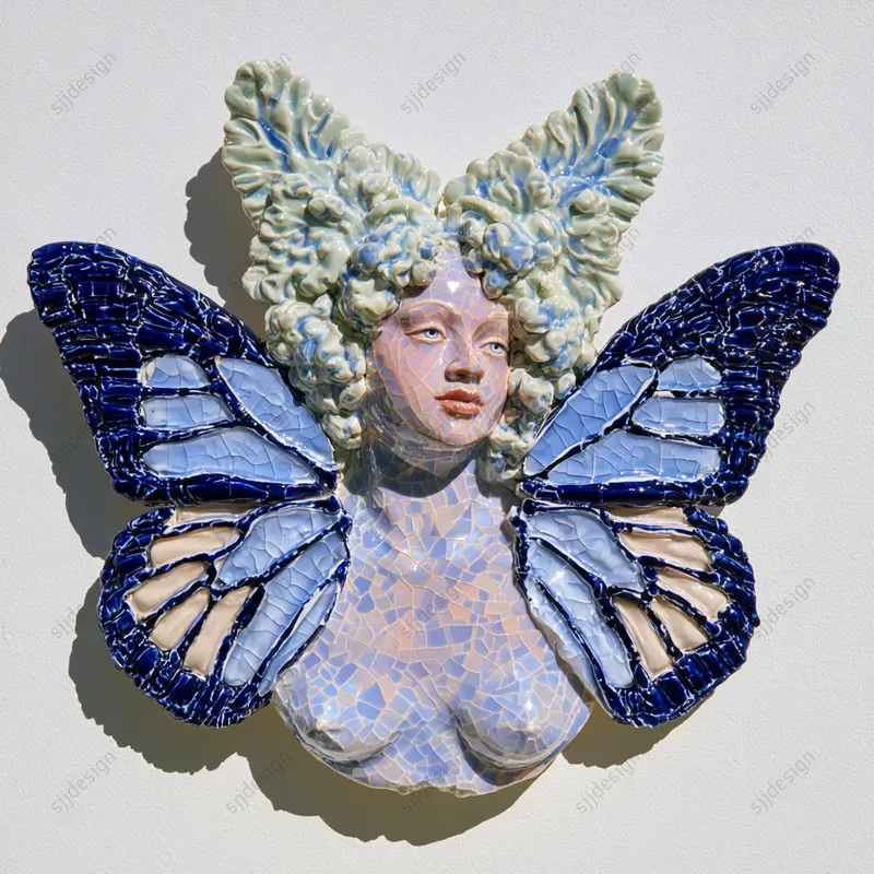 Ceramic Wall Sculpture Dreams