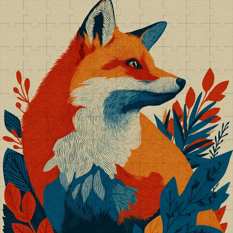 Folk Art Linocuts Earthy Botanicals Cozies