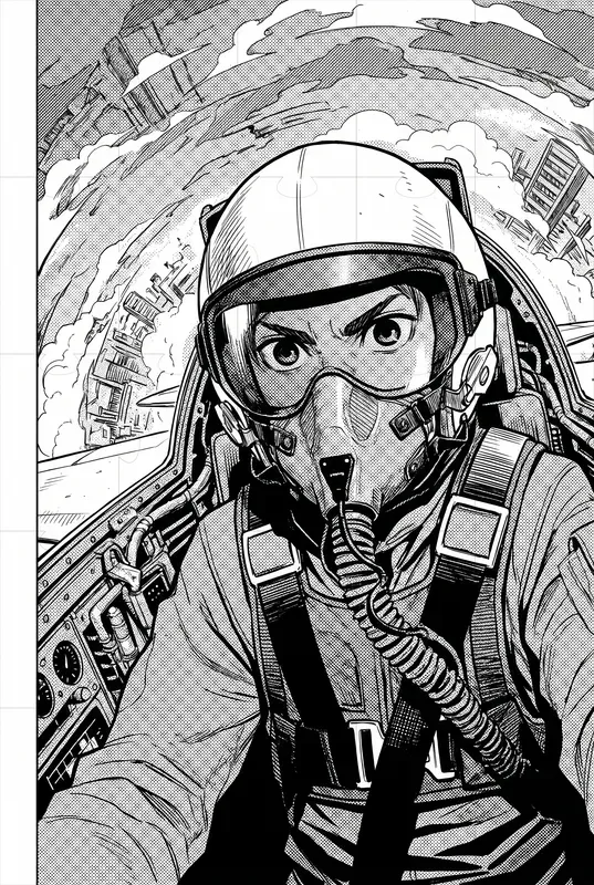 Yukinobu Tatsu Style Dandadan Manga Art