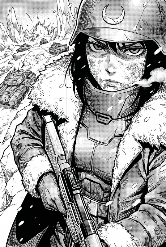 Yukinobu Tatsu Style Dandadan Manga Art