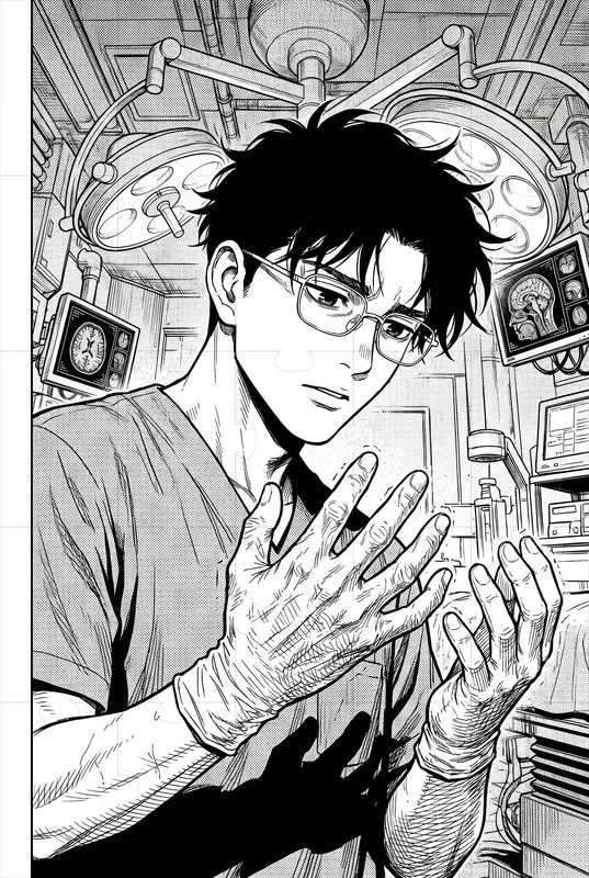 Yukinobu Tatsu Style Dandadan Manga Art