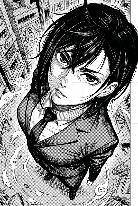 Yukinobu Tatsu Style Dandadan Manga Art