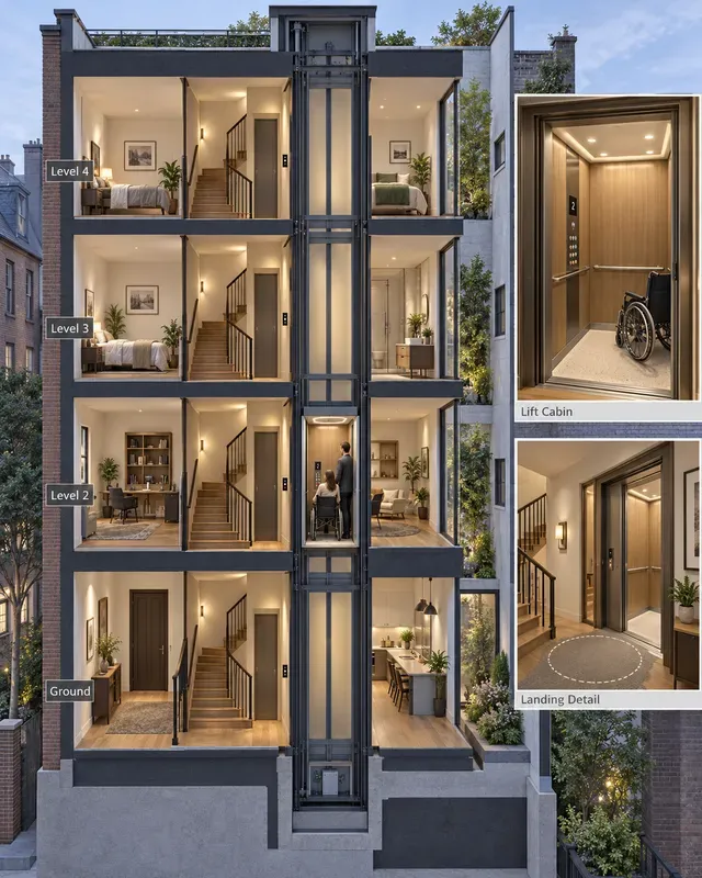 Residential Home Elevator Lifts