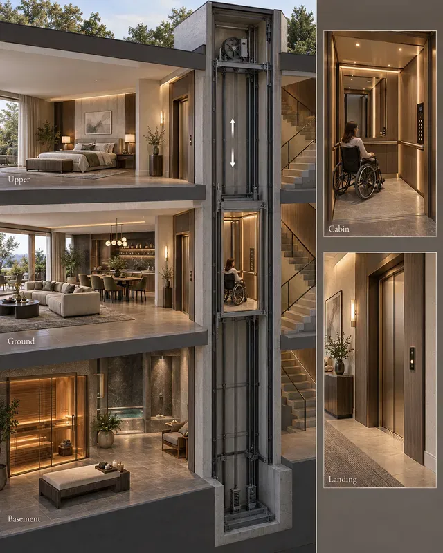 Residential Home Elevator Lifts