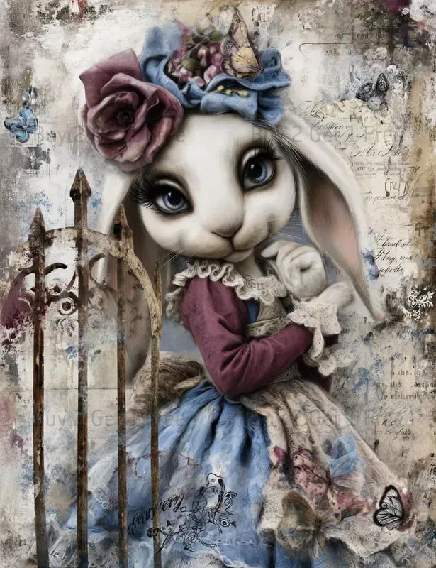 Alice In Gothic World Junk Journals