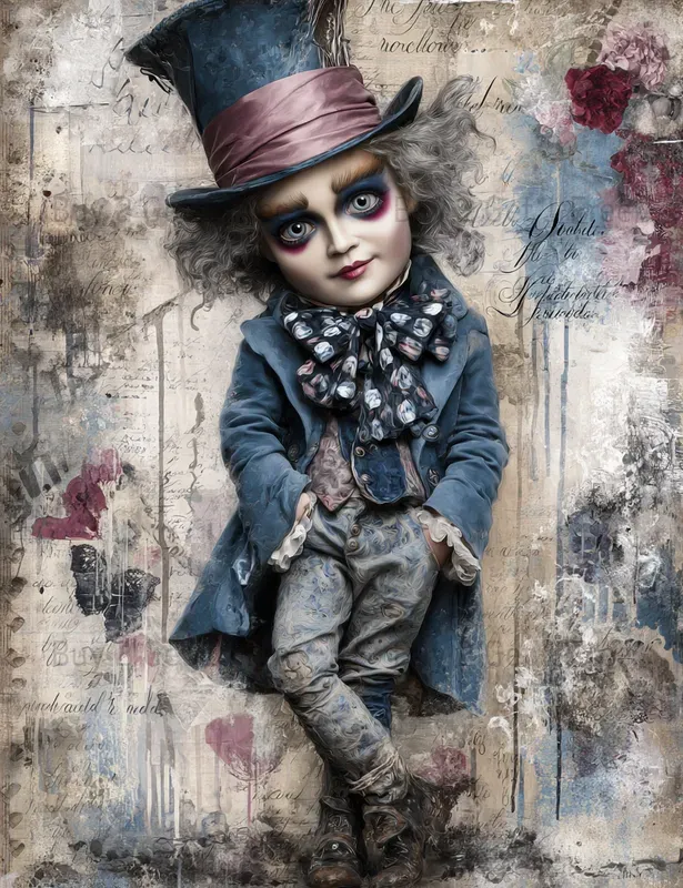 Alice In Gothic World Junk Journals