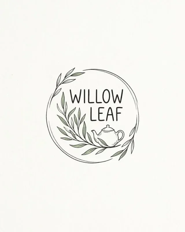 Hand Drawn Cafe Bakery Logo Generator