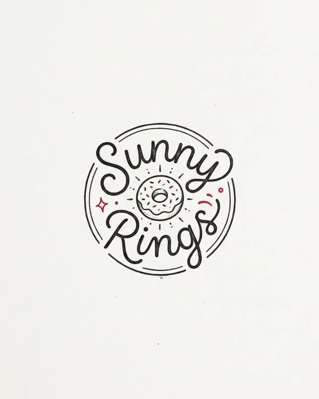Hand Drawn Cafe Bakery Logo Generator