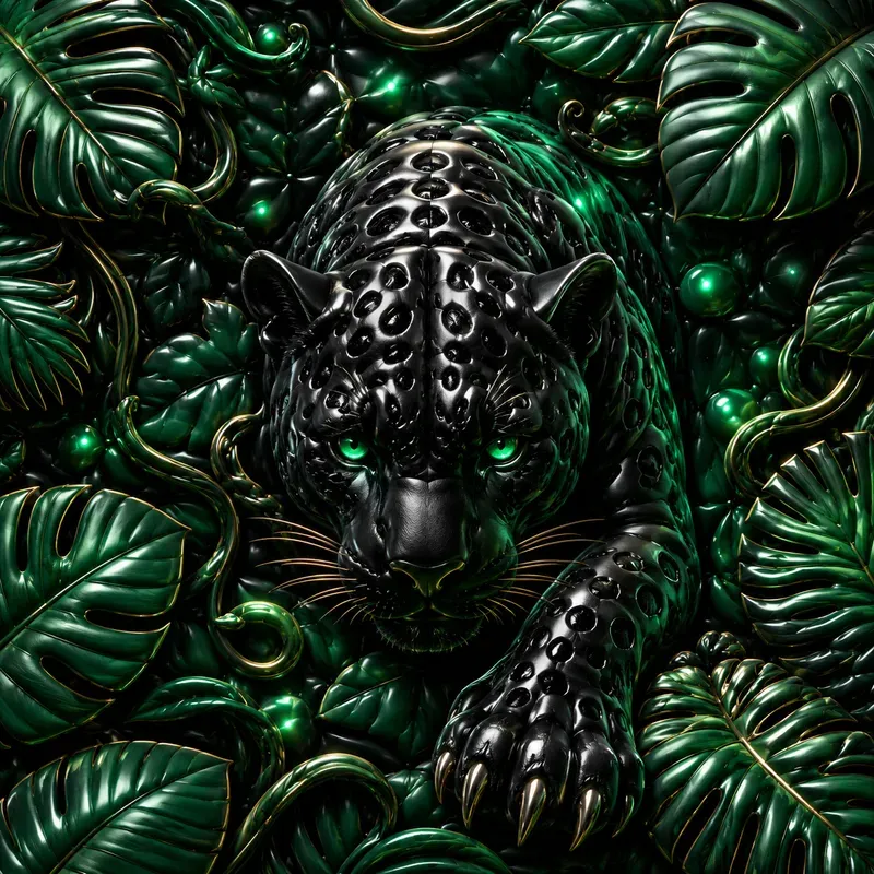 Fantasy Puffy Animal Wallpaper Sets